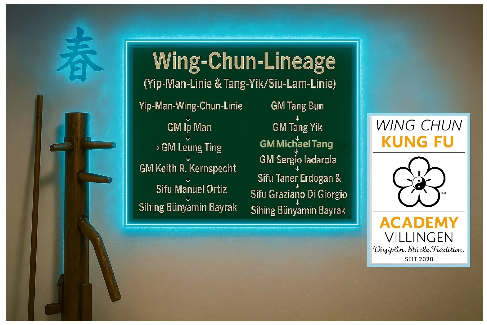 ⭐Wing Chun Kung Fu Academy Villingen - Liniage