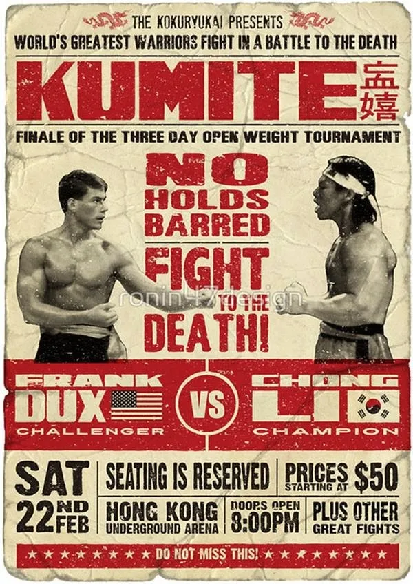 ⭐Kumite Bloodsport 