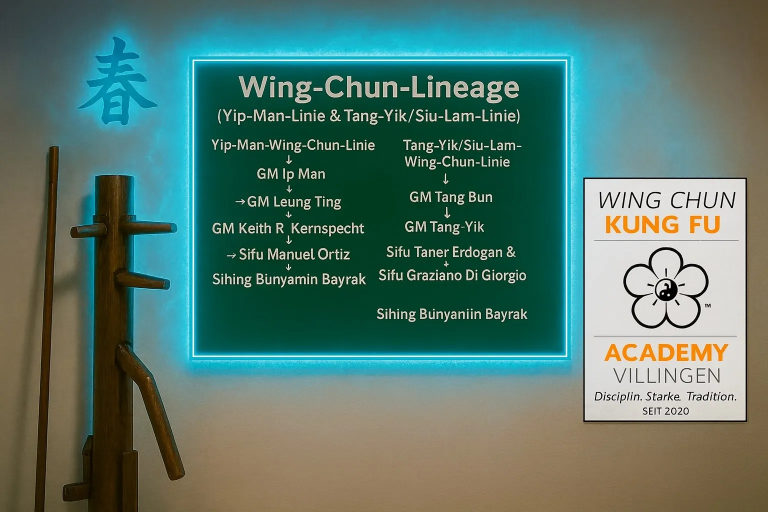 Wing Chun Lineage – Kung Fu Academy Programm